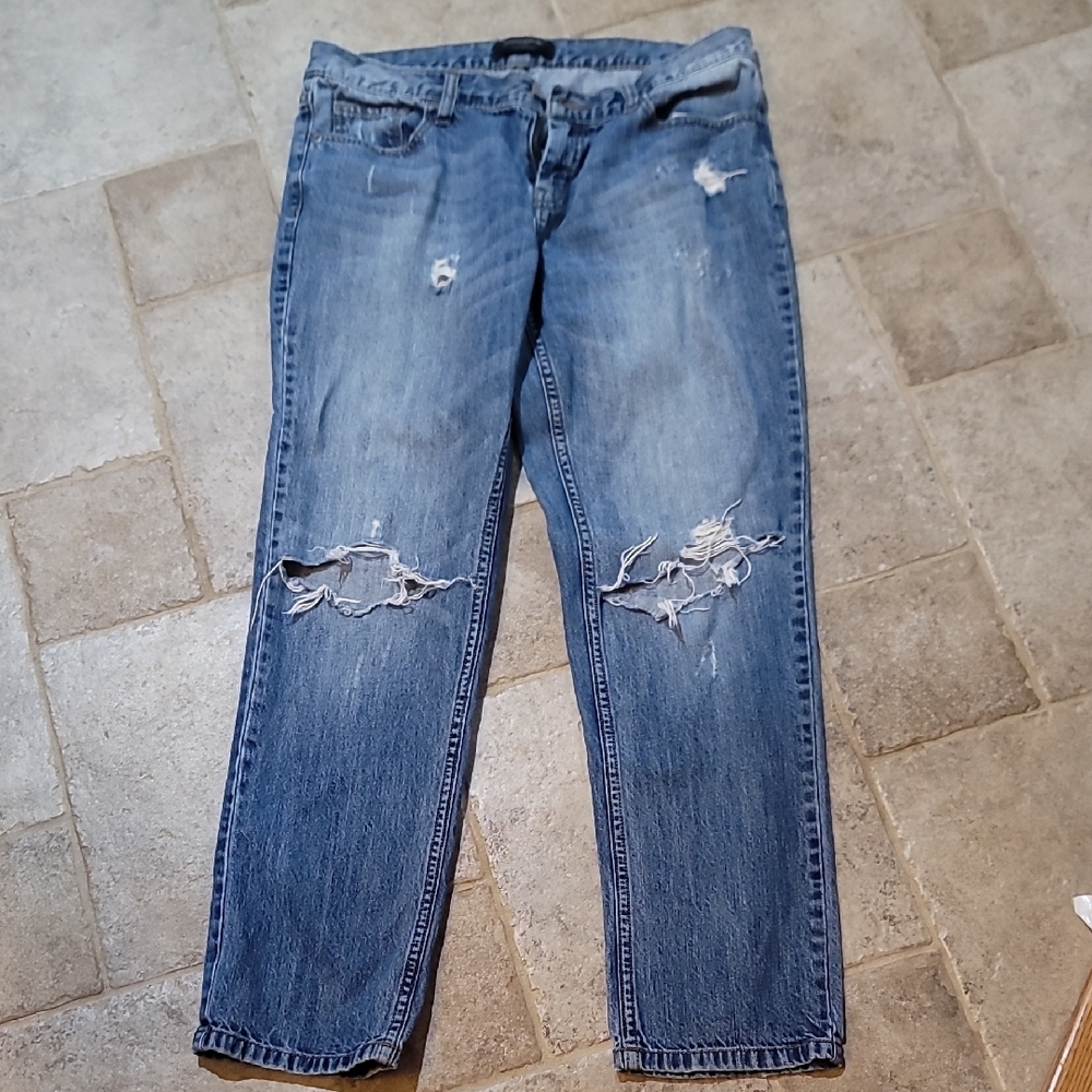 Banana Republic Boyfriend Jeans in Blue